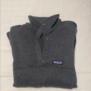 Patagonia Gray Snap-T Pullover